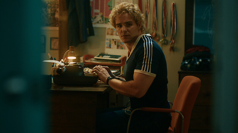 Wyatt Dorion as Chris DiCesare does this homework in ‘True Haunting.’