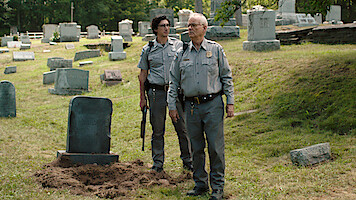 Adam Driver and Bill Murray in 'The Dead Don't Die'
