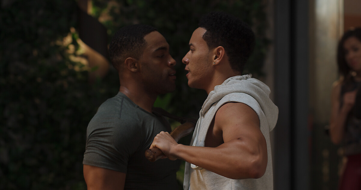 Apollo and Theo spar in 'First Kill'