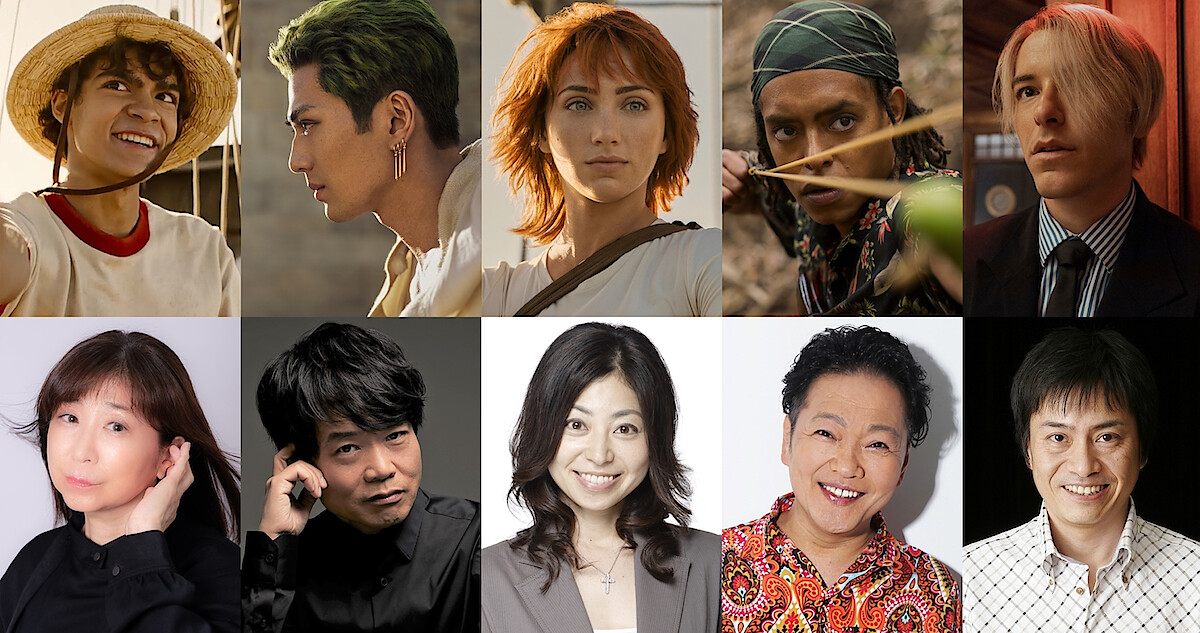 One Piece Netflix Live Action OFFICIAL CAST Comparison With Anime 