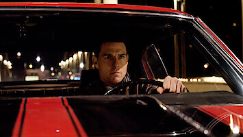 Tom Cruise drives a car in 'Jack Reacher'