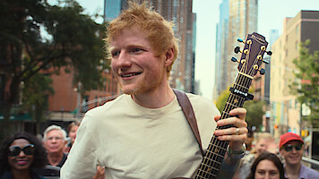 Ed Sheeran in One Shot with Ed Sheeran.