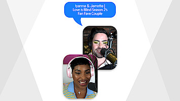 Graphic showing text bubbles for the podcast "We Have The Receipts"