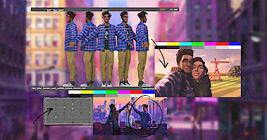 How Virgil Abloh Made the Animated Clothes in ‘Entergalactic’ Look Real