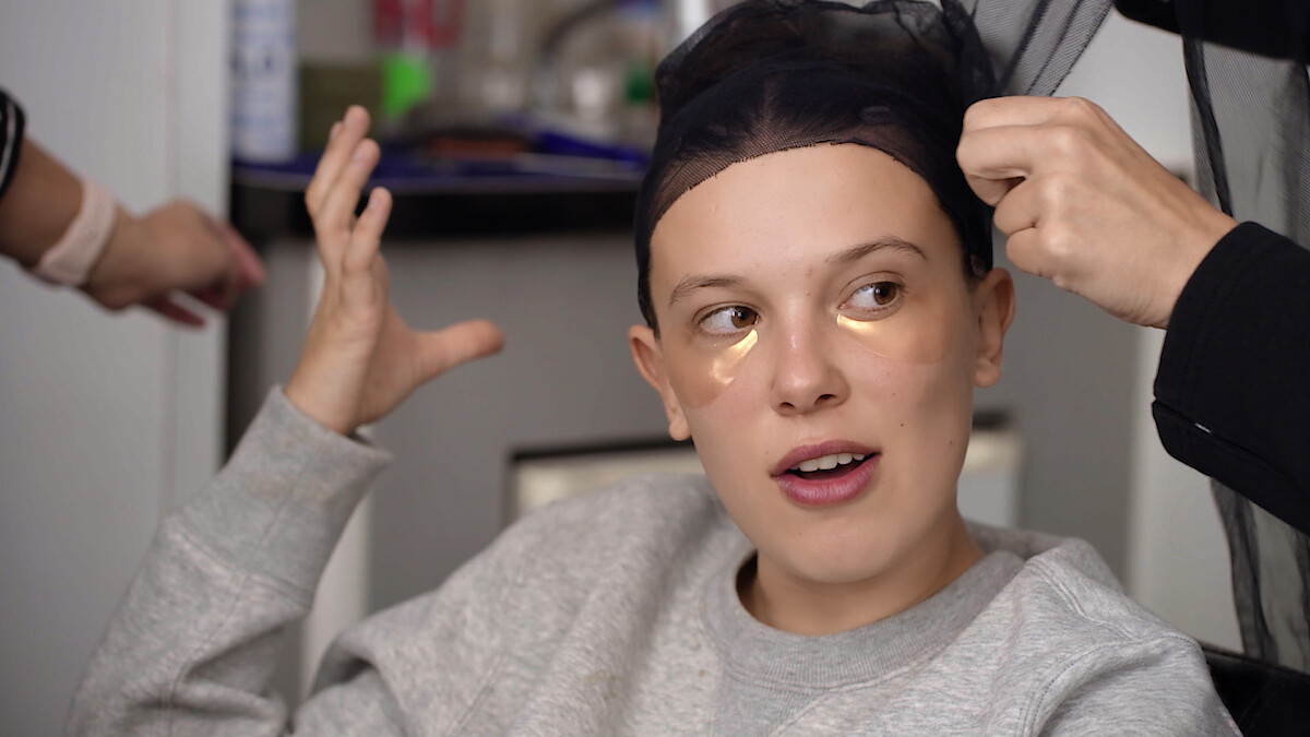 Millie Bobby Brown transforms into Eleven for ‘Stranger Things’ Season 4.