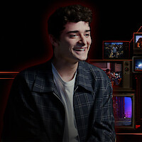 Noah Schnapp behind the scenes of 'Stranger Things 5'