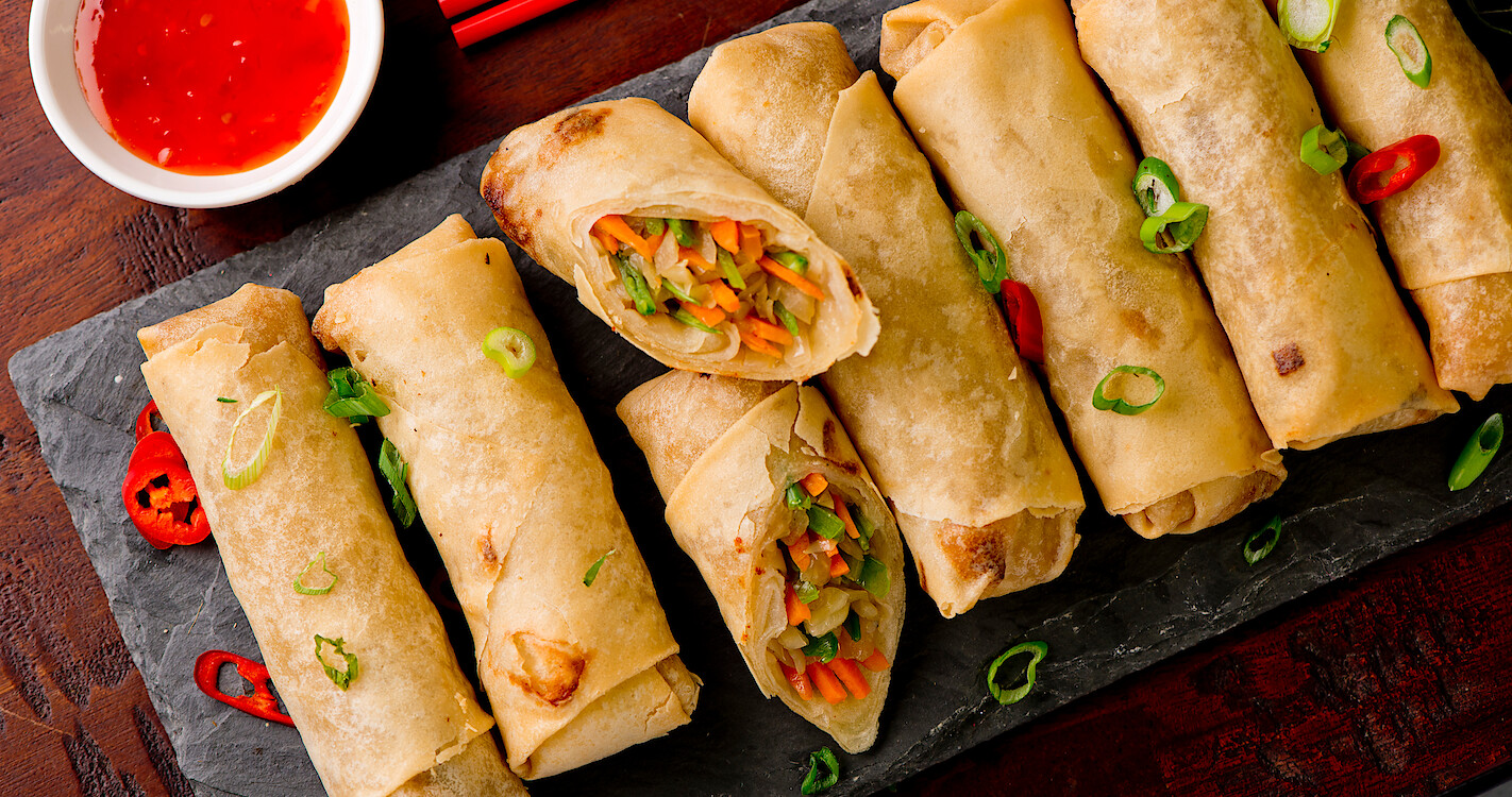 Crispy Spring Roll Recipe for Watching ‘Bling Empire’ - Netflix Tudum