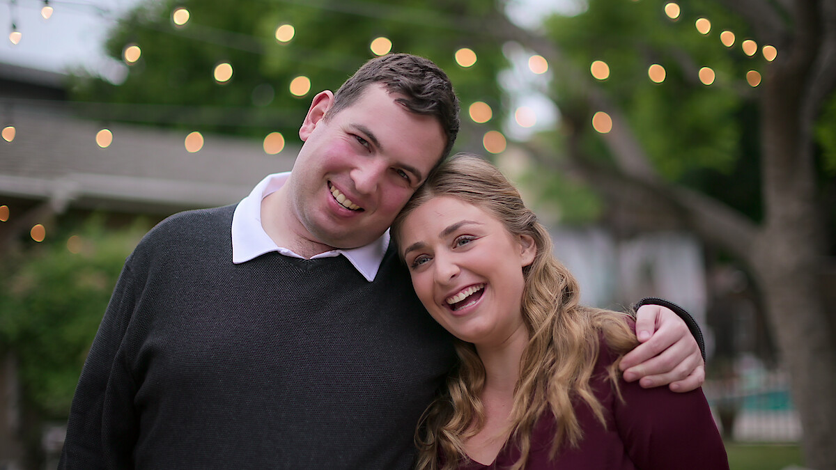 David and Abbey in 'Love on the Spectrum' U.S. Season 2