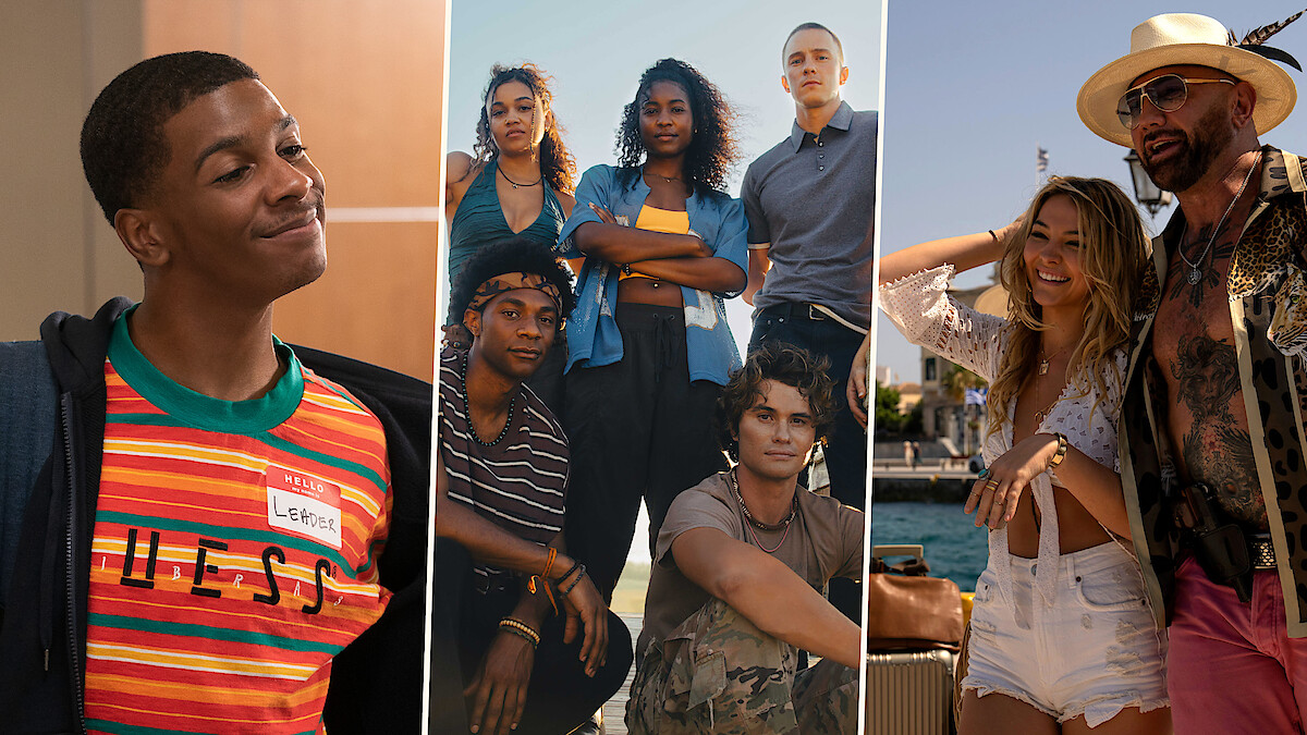 Obx Recs: 3 stills: On My Block, Outer Banks, Glass Onion: Knives out