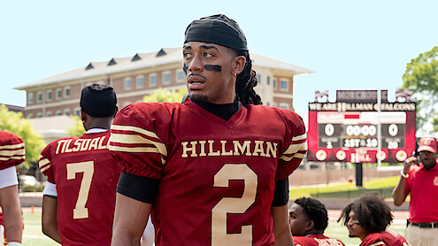 Cornell Young IV in a football uniform