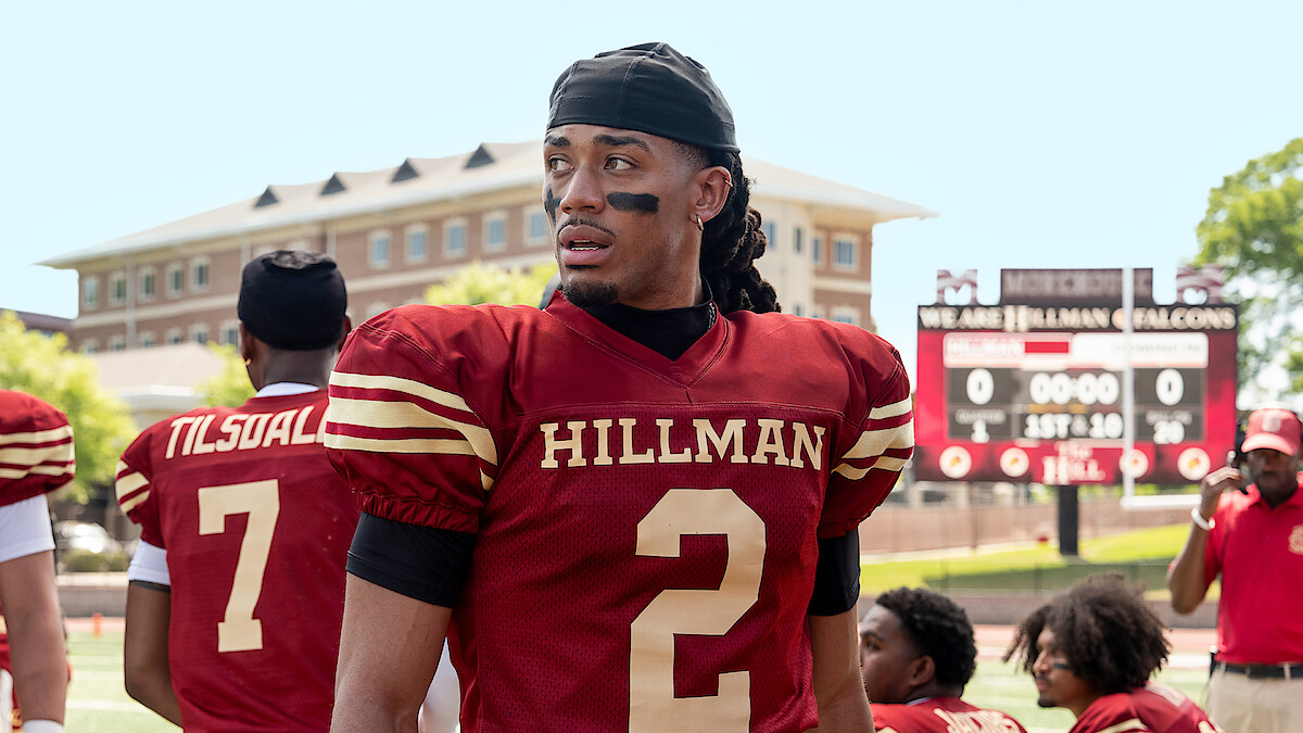 Cornell Young IV in a football uniform