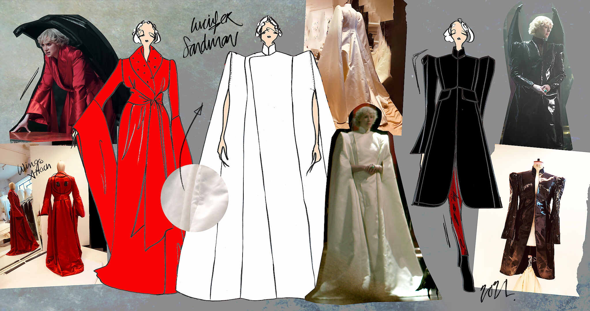 How Giles Deacon And Gwendoline Christie Designed Sandman’s Lucifer ...