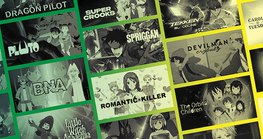 A selection of one-season anime shows to stream. 
