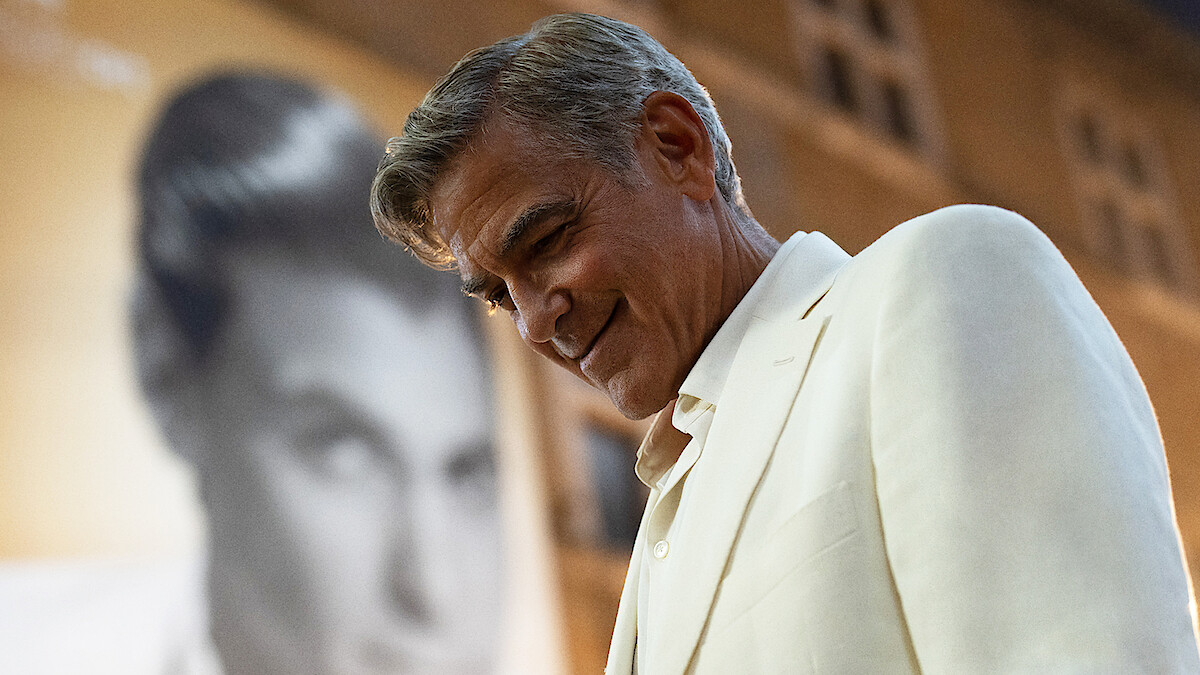 Jay Kelly. George Clooney as Jay Kelly in Jay Kelly. Cr. Peter Mountain/Netflix © 2025.