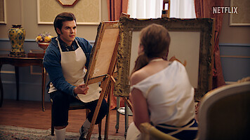 Watch Colin and Eloise Bare Their ‘Bridgerton’ Souls and Artistic Abilities 