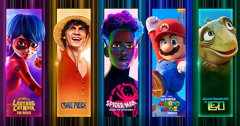 Superhero Slate  Super Mario Bros. Movie & Netflix TUDUM Reveals