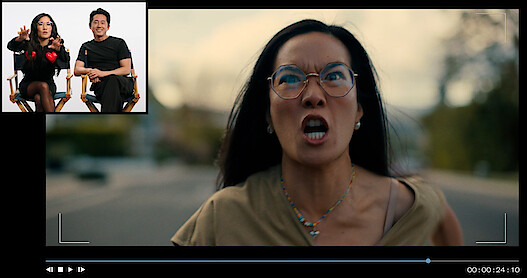 Steven Yeun and Ali Wong