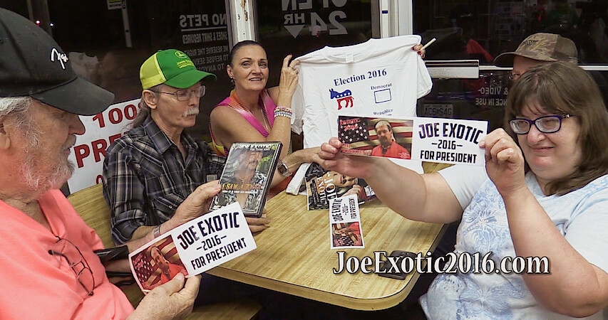 Card image: 7 of Joe Exotic’s Side Hustles, from Country Singer to Magician
