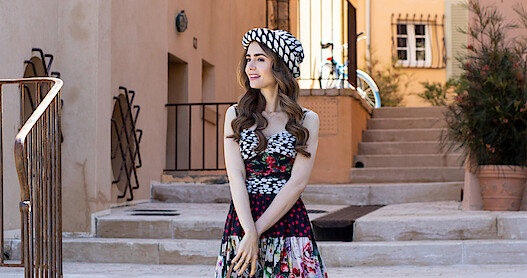 Lily Collins Loves The “Happy Fashion” In ‘Emily in Paris’ Season 2 