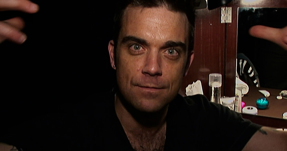 Robbie williams docuseries go behind the scenes with the uk popstar