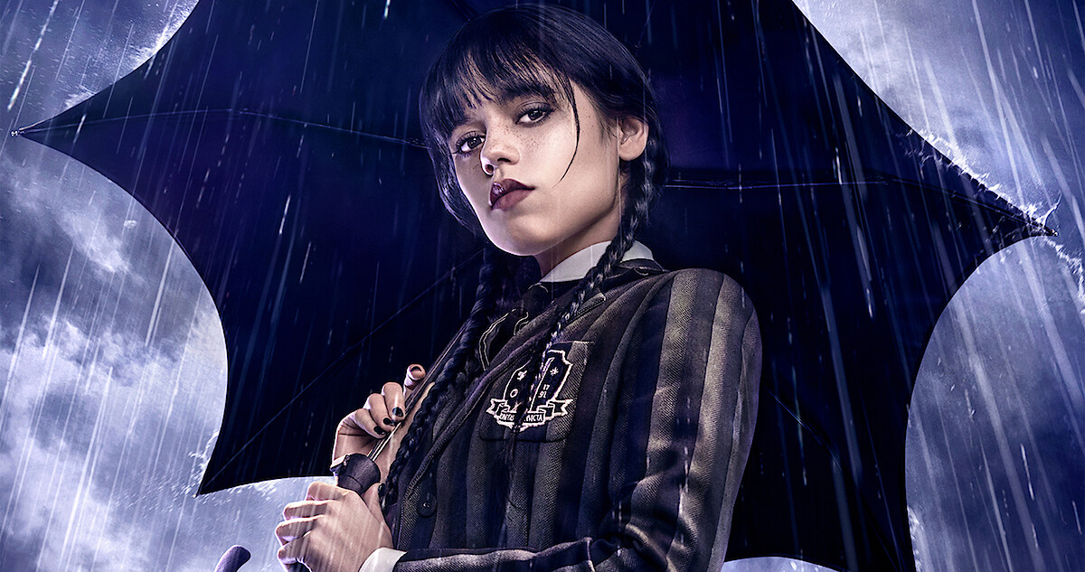 Win 'Wednesday' Signed Poster From Jenna Ortega and Cast - Netflix Tudum