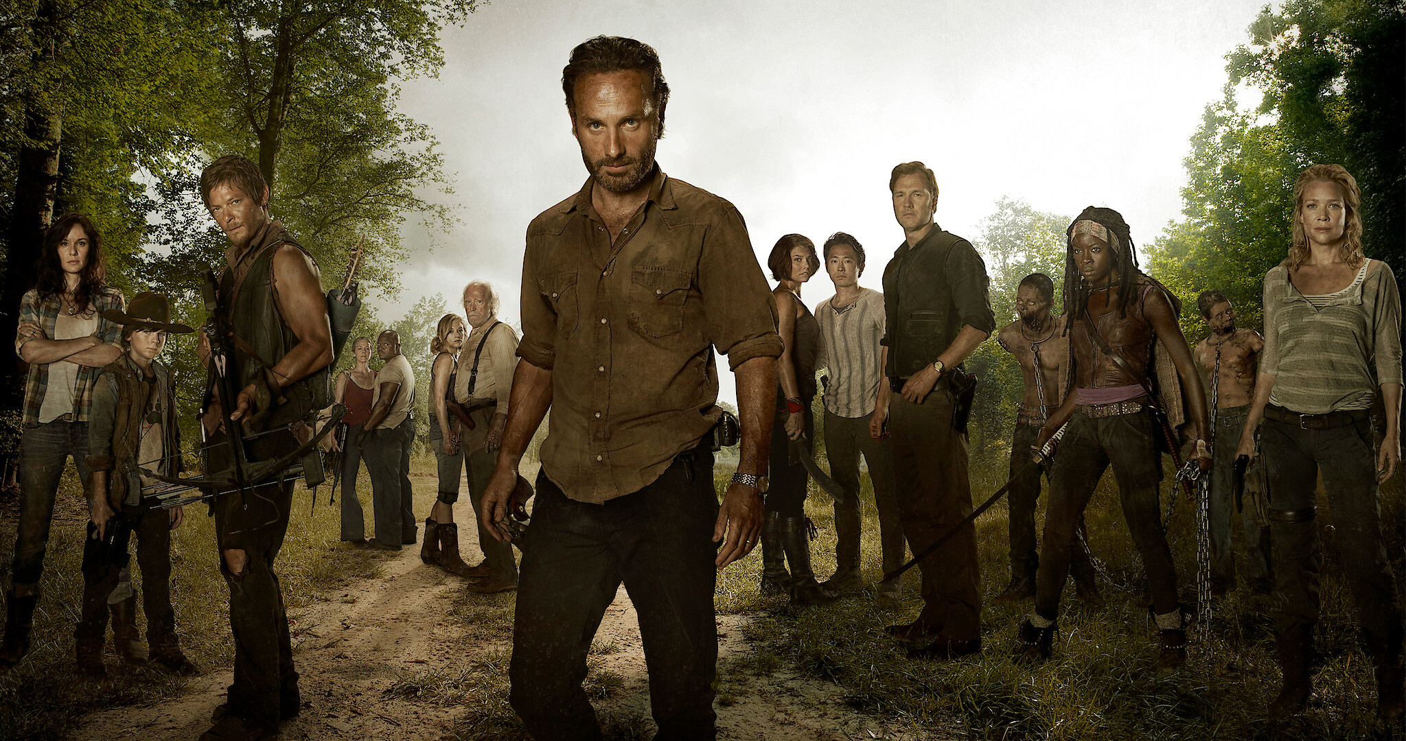 In its season premiere, The Walking Dead's brutal violence finally