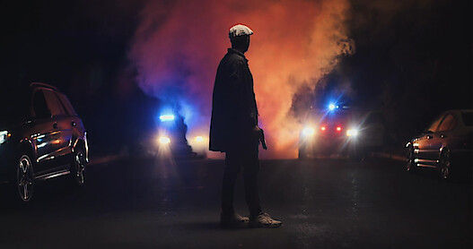 Still image from 'American Manhunt: The Boston Marathon Bombing' 