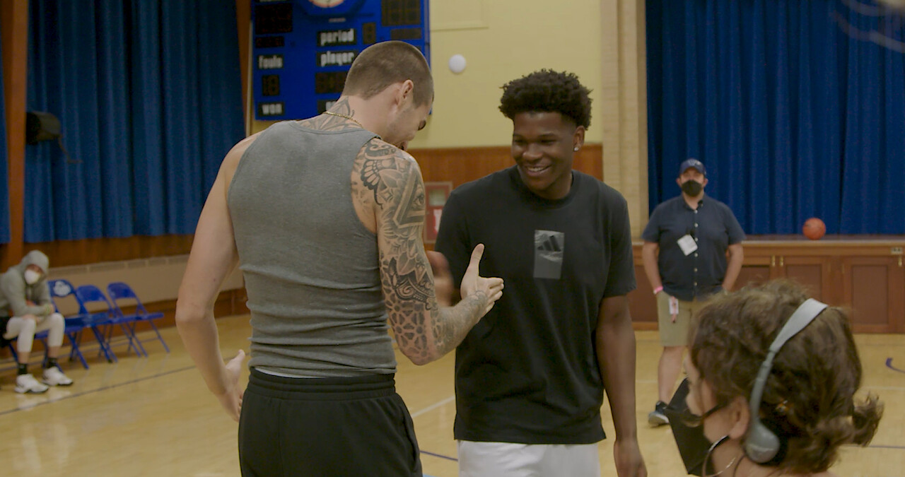 Anthony And Juancho Are Best Frenemies In 'Hustle'