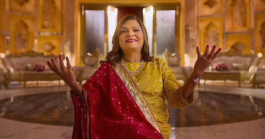 Sima Aunty in Indian Matchmaking.