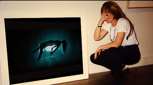  The Manhattan Alien Abduction: Season 1. Linda Napolitano in The Manhattan Alien Abduction: Season 1. Cr. NETFLIX © 2024