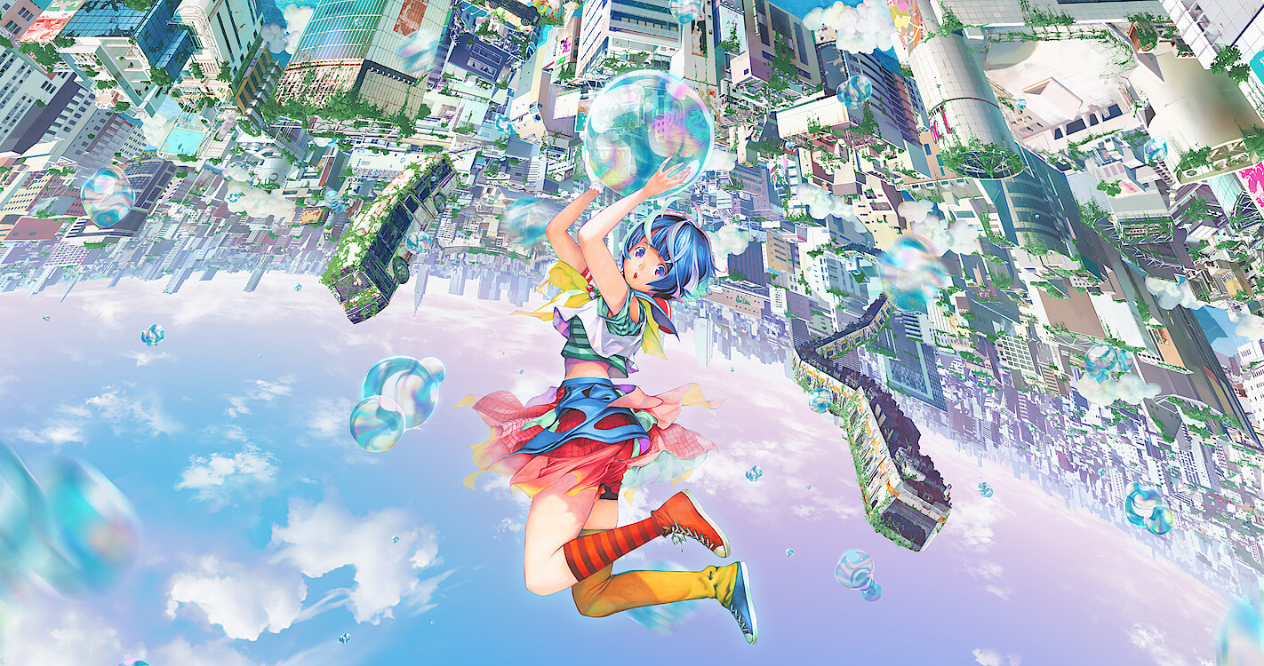 Inside the Antigravity Anime Romance in ‘Bubble’ Netflix Tudum