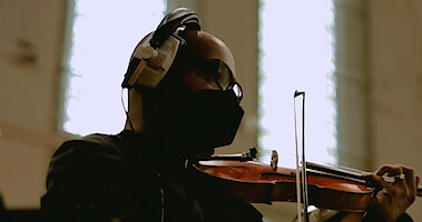 Thumbnail Image: A Behind-The-Scenes Score Session For 'The Gray Man'