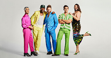 Jonathan Van Ness, Bobby Berk, Karamo Brown, Antoni Porowski and Tan France.