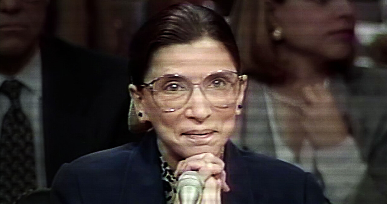 Ruth Bader Ginsburg close up