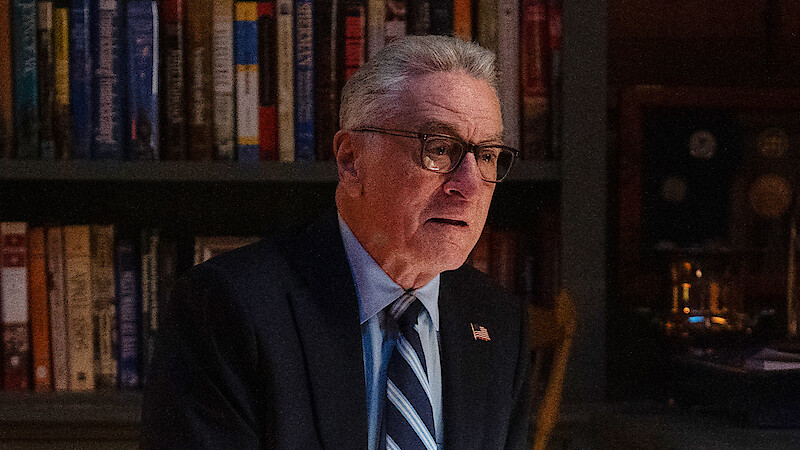 Robert De Niro as President Mullen in 'Zero Day'