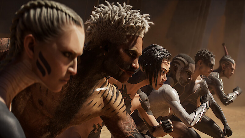 Racers line up together in 'Love Death + Robots' Volume 4