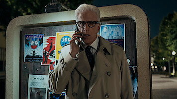 A Man on the Inside. Ted Danson as Charles in episode 206 of A Man on the Inside. Cr. Colleen E. Hayes/Netflix © 2025