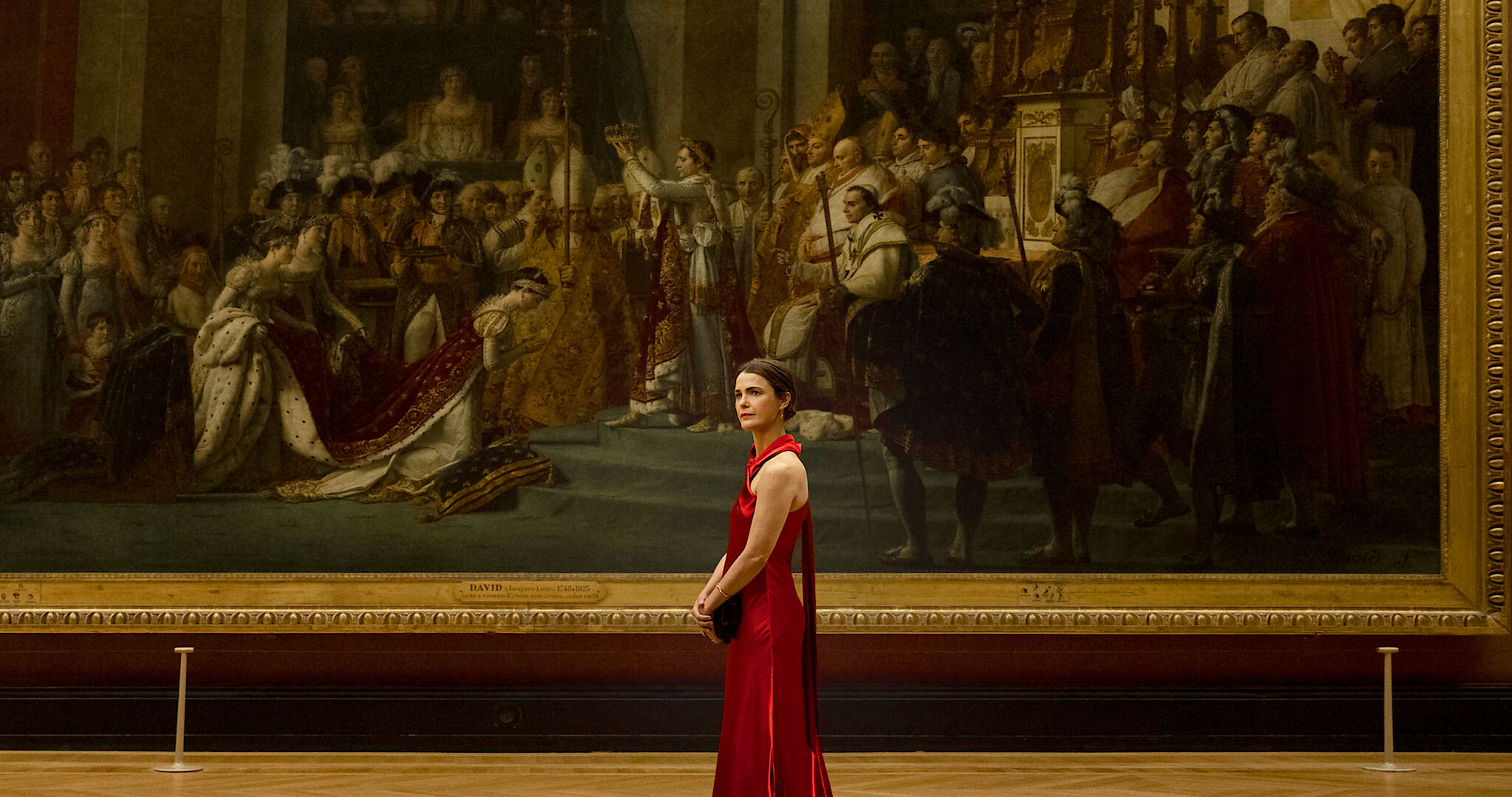 Keri Russell The Diplomat Red Dress - Netflix Tudum