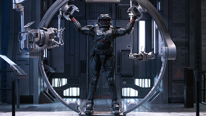 Natasha Culzac as Riz in Halo Season 1, Episode 8, streaming on Paramount+. Photo credit: Adrienn Szabo/Paramount+