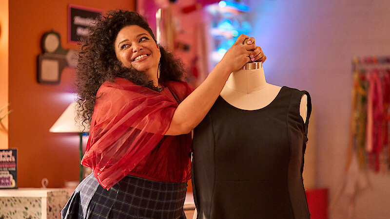 Michelle Buteau as Mavis in 'Survival of the Thickest' Season 2.