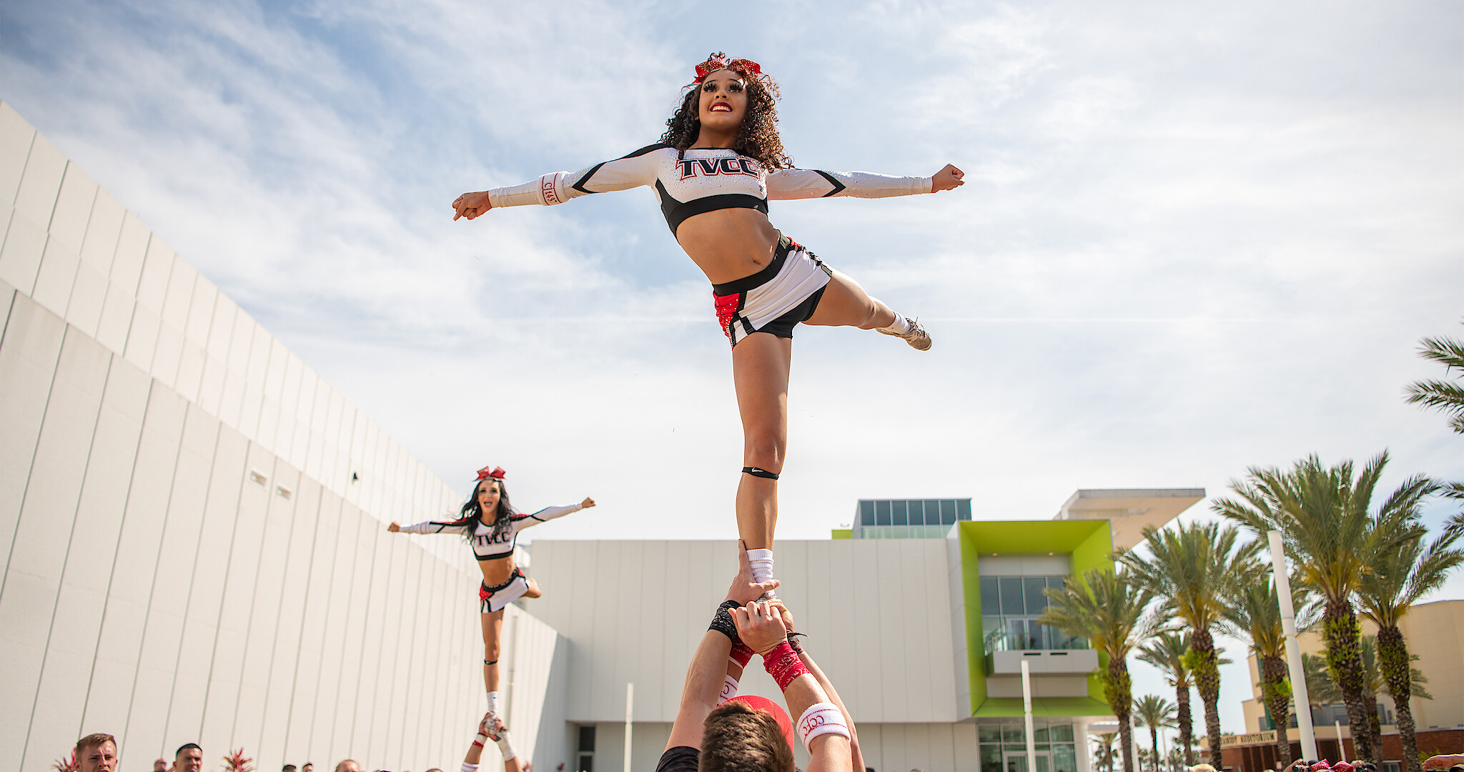 Cheerleading business seeks new building, Community Sports