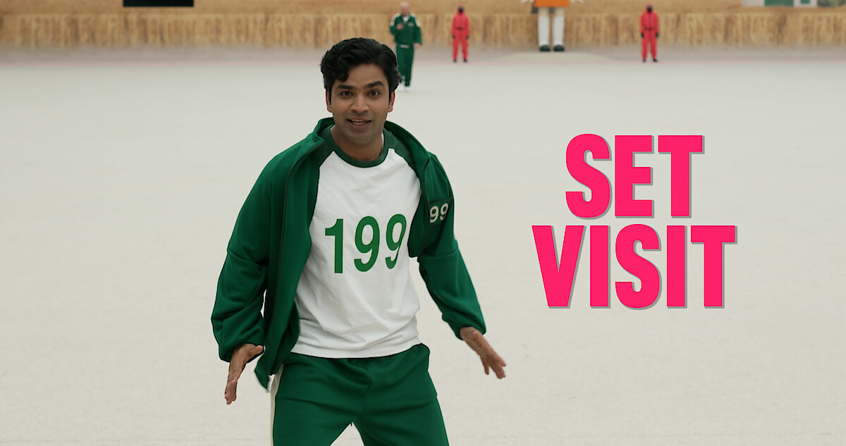 Sneak onto set of squid game the challenge with anupam tripathi