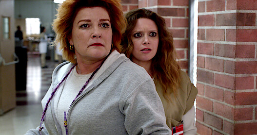 Red and Nicky in Orange Is the New Black