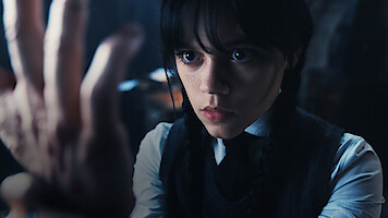 Wednesday Makes a Handy Discovery in This New Clip