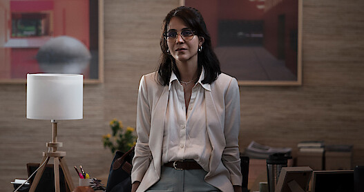 Cassandra Ciangherotti as Mavi Guevara in 'Las Viudas de los Jueves' or 'Thursday's Widows.'