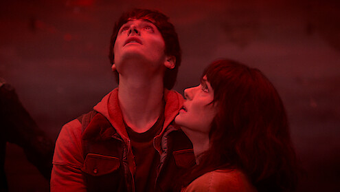 Noah Schnapp as Will Byers and Winona Ryder as Joyce Byers in 'Stranger Things 5'