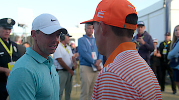 Rory McIlroy and Rickie Fowler in Season 2 of 'Full Swing'