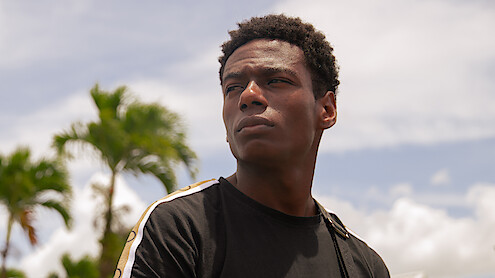 Djody Grimeau as Kylian Lafleur in 'Bandi.'