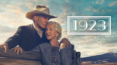 Escena de la serie 1923 en Netflix