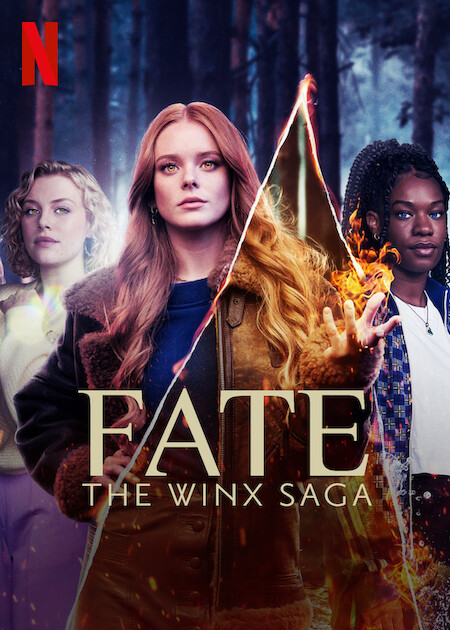 Fate: The Winx Saga Cast Next To The Winx Cartoons